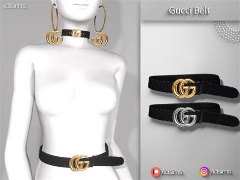 sims 4 thick gucci belt|sims 4 gucci skirts.